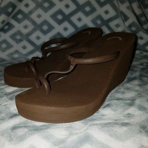 Colin Stuart Wedge Flip Flops